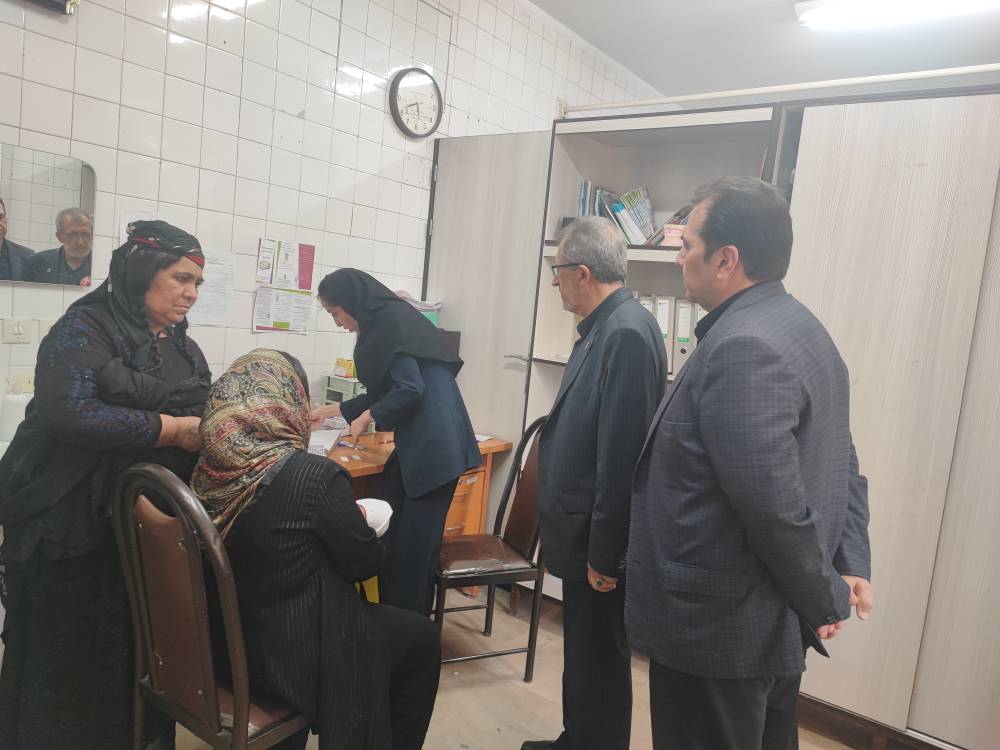 بازدیدهای مستمر معاون بهداشت دانشگاه در ایام تعطیل از مراکز جامع خدمات سلامت شهرستانهای قدس،شهریار و ملارد